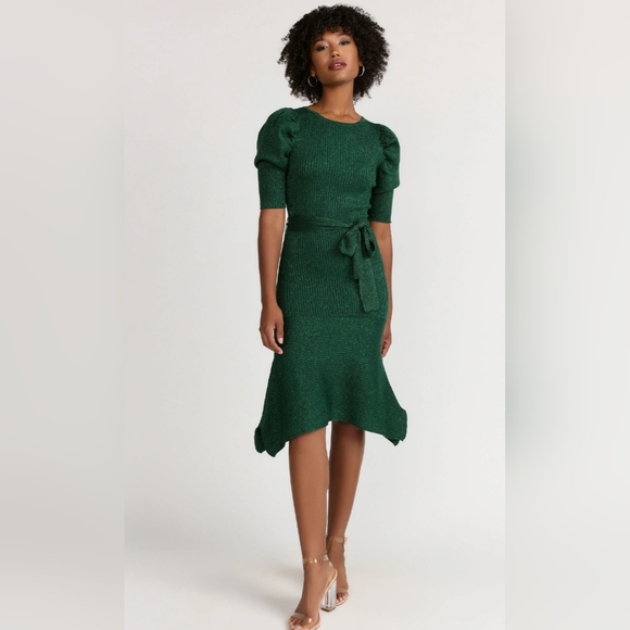 Jealous Tomato Dresses & Skirts - THE DAY IN EMERALD CITY DRESS IN EMERALD GREEN by Jealous Tomato